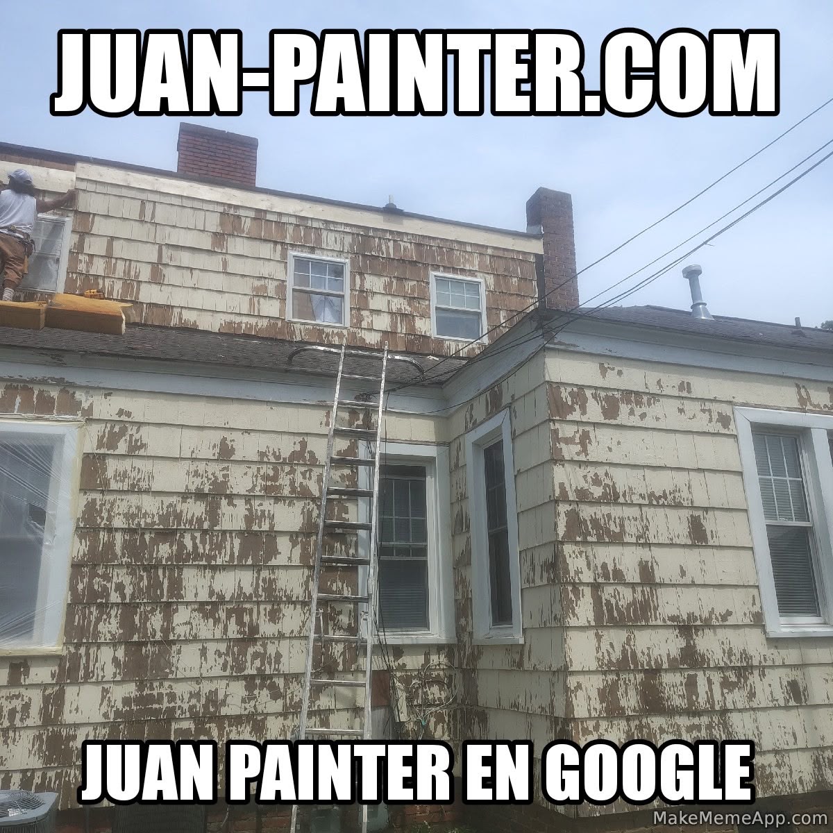 Exterior house painting project — York County, SC